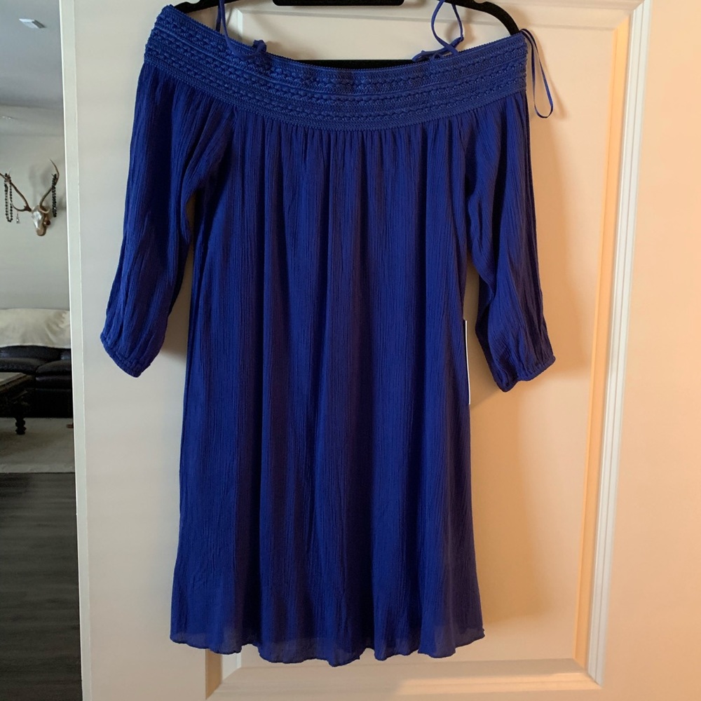 Off the shoulder dress